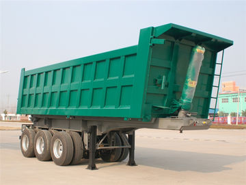 China Koolstofstaalt700 Op zwaar werk berekende Semi Aanhangwagens 3 As 26M3 - de Aanhangwagen van de de Ton50t Stortplaats van 30M3 30t 40 leverancier