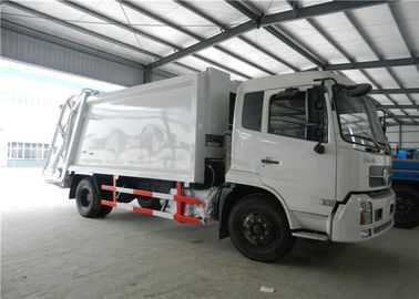 China Euro II Dongfeng-Vrachtwagen 6 Wielen 4cbm van de Huisvuilpers voor Huishoudelijk afval leverancier
