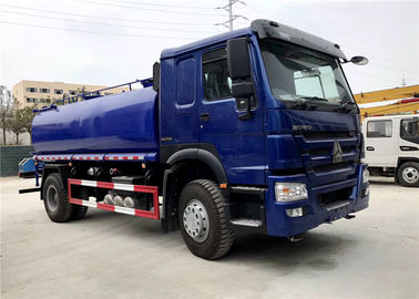 China Chinees van de de Tankervrachtwagen van het Vrachtwagenhowo 4x2 Water de Aanhangwagen12000l 15000L Rechtse Aandrijving 15 Ton leverancier