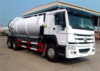 China Vacuüm de Vrachtwagenaanhangwagen 10 Wielen 16000L van de Rioleringstanker voor Sinotruk HOWO leverancier
