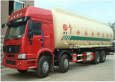 China Howo 8x4 droogt Cementvrachtwagen, Betrouwbare Facultatieve de Vrachtwagenas van het Cementvervoer leverancier
