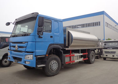 China Van het het Asfaltflard van HOWO 10MT de Vrachtwagen 4x2 6x4 8x4 met de Tank van het Roestvrij staalaluminium leverancier