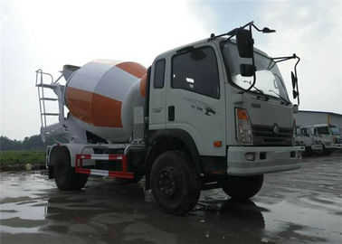 China De mobiele Concrete Mixervrachtwagen 4x2 6 rijdt 6m3-de Trommel van de Cementmixer voor Sinotruk leverancier