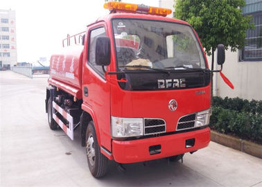 China 4x2 4000 van de Brandliter Vrachtwagen 2 van de Watertanker Assen voor Brandbestrijding/Noodsituatie Redding leverancier