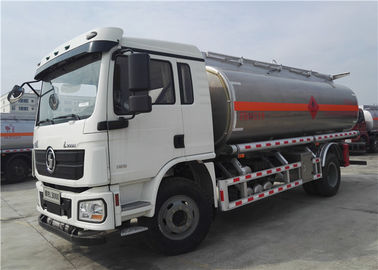 China Shacman 4x2 6 rijdt 15000l-de Aanhangwagen van de Tankervrachtwagen, de Aanhangwagen Bowser van de Brandstoftank leverancier