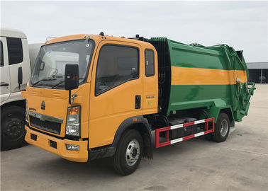China Van de het Huisvuilpers van HOWO 4X2 8m3 van het de Vrachtwagen5tons Afval de Collectorvrachtwagen Samengeperste Vuilnisauto leverancier