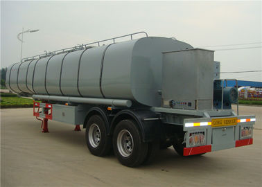 China 30CBM bitumen het Verwarmen de Tank, asfalteert Goedkope Tankeraanhangwagen, het Vervoeraanhangwagen van de Asfalttank leverancier