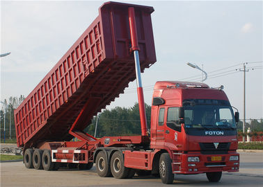 China De Vrachtwagenaanhangwagen van de tri-asstortplaats 40 Ton 60 Ton 35M3-van de Beëindigenkipper de Semi Aanhangwagen voor Mineraal leverancier