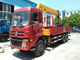 Stabiele Dongfeng 6x4 10 Tonkraan Vrachtwagen/3 As Vrachtwagen voor Bouwmaterialen leverancier