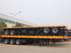 Container die 4 As Semi Aanhangwagen, 50 Ton 60 Ton 45 laden Flatbed Aanhangwagen van Voet/40 Voet leverancier