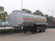 30M3 30 CBM de Semi Aanhangwagen van de Olietank, De Tanker Semi Aanhangwagen 2 As 30000L van de Koolstofstaalbrandstof leverancier
