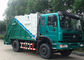 Van de de Persvrachtwagen DFA1080SJ11D3 van het Dongfeng4x2 6cbm Huisvuil Hydraulische het Afvalvuilnisauto leverancier