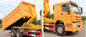 De rechtse van de de Liftvuilnisauto 15t 20t van de Aandrijvingshowo 6X4 Haak Vrachtwagen van de het Afvalpers leverancier