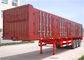 VAN Type Heavy-duty Semi Aanhangwagens 3 As 45 Ton - 60 Tons Cargo Van Trailer leverancier