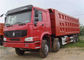 Op zwaar werk berekende de Stortplaatsaanhangwagens van HOWO 8x4, 30 ton 40 Ton 12 de Vrachtwagen van de Speculantstortplaats leverancier