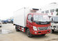 Gekoelde de Doosvrachtwagen van FAW Dongfeng 4X2 5 van de Snel Voedsel Koelton Vrachtwagen leverancier
