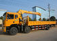 Vrachtwagen van DFAC Dongfeng 6x2 zette Boom Kraan/10 Ton Mobiele Kraan CS2018XX op leverancier