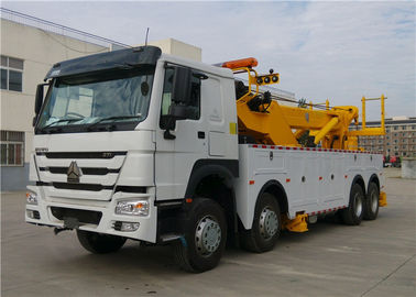 China De professionele Wrecker-Slepenvrachtwagen 8x4 371hp 40T 12 rijdt 40 van de Commerciële Slepenton Vrachtwagen leverancier