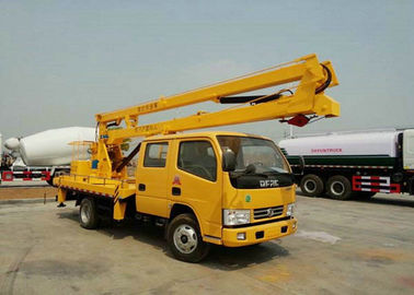 China Dongfeng 16m Luchtplatformvrachtwagen, Op een voertuig gemonteerde Erkend CCC van het Werkplatforms leverancier