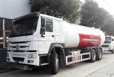 China HOWO 6x4 10 de Vrachtwagen 20M3 20000L van LPG van de Wielbobtail voor het Vullen van LPG-Gasflessen leverancier