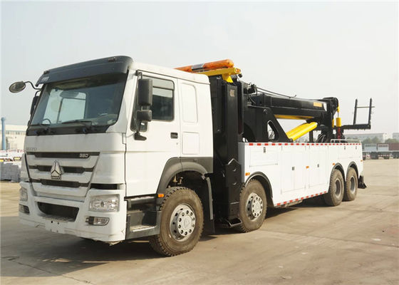 kopen 50T het Slepenvrachtwagen 12 Wielen 8x4 371hp van wegwrecker 50 Verlaten ton/Rechtse Aandrijving online vervaardiging