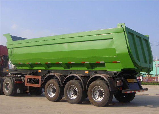 kopen 30M3 - 50M3 op zwaar werk berekende Semi de Stortplaatsaanhangwagen van de Aanhangwagenst700 50 Ton 60T voor Minerale Lading online vervaardiging