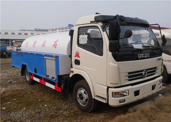 kopen Van de de Vrachtwagenaanhangwagen 5000L van de Dongfeng4x2 Kleine Tanker van het de Hoge drukriool de Pompvrachtwagen online vervaardiging