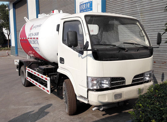 kopen 4x2 5M3 2,5 Ton van het de Vrachtwagen5000l het 2.5T Vloeibare Petroleumgas van Bobtaillpg Propaan online vervaardiging