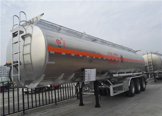 kopen 45000 Liter van de de Benzinetanker van de Aluminiumlegering de Semi Aanhangwagen, Olietanker, de Brandstoftanks van het Vrachtwagenaluminium online vervaardiging