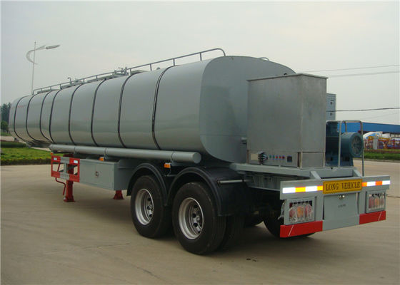 kopen 30CBM bitumen het Verwarmen de Tank, asfalteert Goedkope Tankeraanhangwagen, het Vervoeraanhangwagen van de Asfalttank online vervaardiging