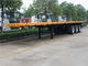 40ft/45 Voet Flatbed Aanhangwagen, As 3 45 Ton 50 Ton Flatbed Semi Aanhangwagen leverancier