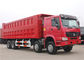 12 Vrachtwagen van de speculanthowo 8x4 Stortplaats 50 Ton 40 Ton Grote Capaciteit 3 Verklaarde Assen ISO 9001 leverancier