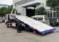 Kleine het Slepenvrachtwagen van ISUZU 4x2, 6 Wielen Vrachtwagen van 3 Ton Flatbed Wrecker voor Twee/Drie Auto's leverancier