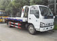 Kleine het Slepenvrachtwagen van ISUZU 4x2, 6 Wielen Vrachtwagen van 3 Ton Flatbed Wrecker voor Twee/Drie Auto's leverancier