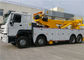 De professionele Wrecker-Slepenvrachtwagen 8x4 371hp 40T 12 rijdt 40 van de Commerciële Slepenton Vrachtwagen leverancier